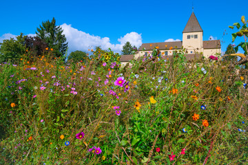 St. Georg Church on Reichenau Island has been standing here for over 1000 years. There are no...