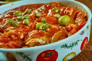 Mediterranean Baked Fish Recipe