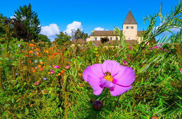 St. Georg Church on Reichenau Island has been standing here for over 1000 years. There are no...