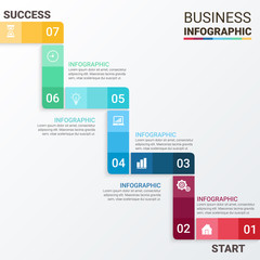 Business Infographics Timeline