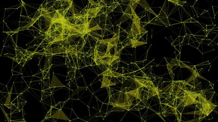 Plexus of abstract network connection background.