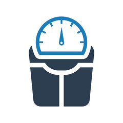 Weighing machine icon
