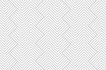 Abstract geometric pattern with stripes, lines. Seamless vector background. White and grey ornament. Simple lattice graphic design.