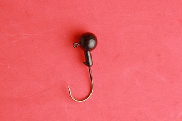hooks with lead ball for sport fishing