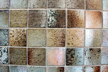 mur carrelé