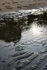 reflection of water in water