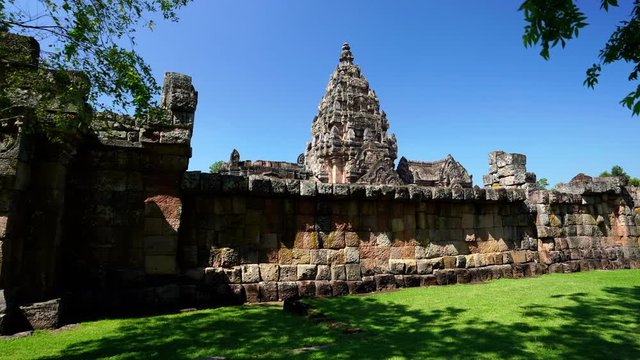 Prasat Khao Phanom Rung Historical park in Buriram, Thailand