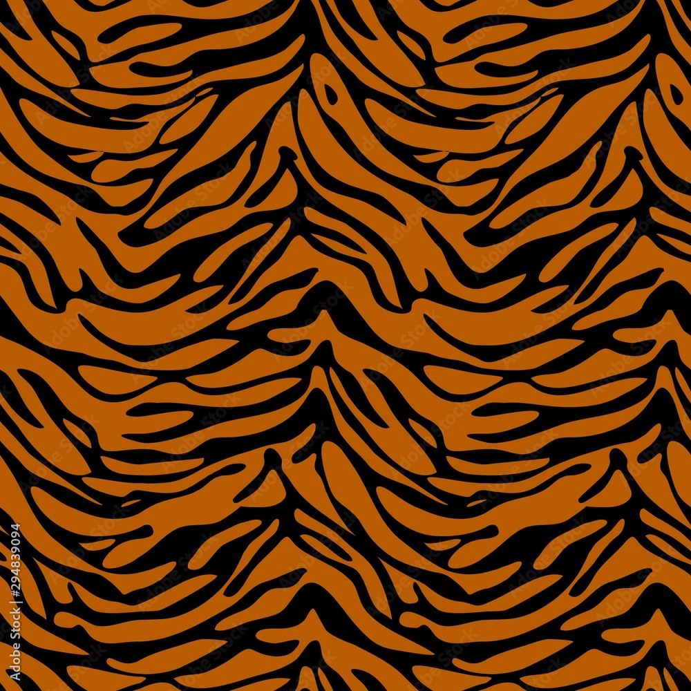 Poster vector seamless pattern. modern stylish texture. vector