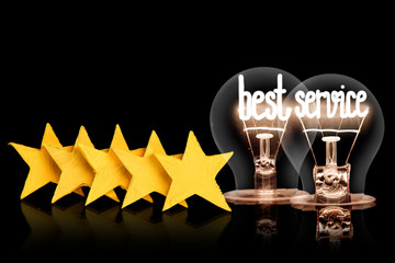 Light Bulbs Concept