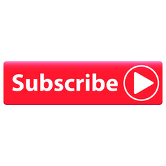subscribe red button. website element. website icon. channel subscribe  icon 