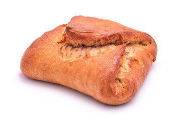 sweet bread isolated