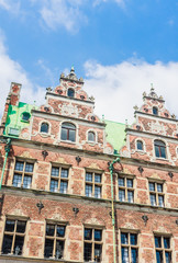Royal Copenhagen Porcelain building at the Amagertorv square, Copenhagen, Denmark,