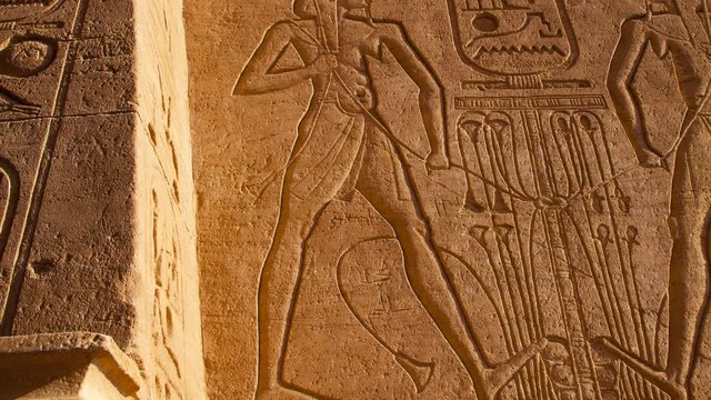 Gran Templo de Abu Simbel, Abu Simbel, Valle del Nilo, Egipto.