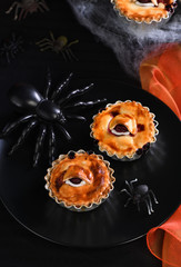 Halloween Creepy Eye Cakes