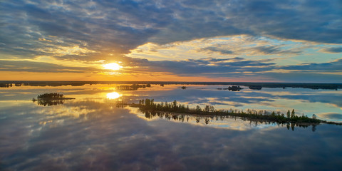 Tver, Russia, Vyshnevolotsk Lake