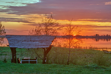Tver, Russia, Vyshnevolotsk Lake