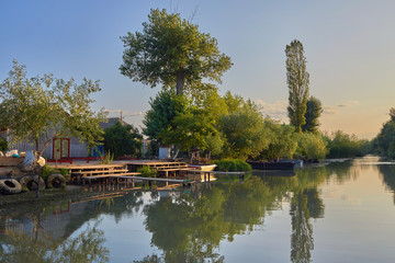 Vilkovo, Odessa region, Ukrainian Venice in the Danube Delta