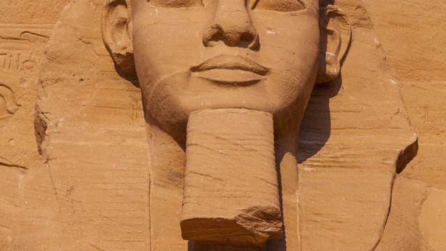 Gran Templo de Abu Simbel, Abu Simbel, Valle del Nilo, Egipto.