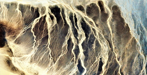 electric storm,  abstract photography of the deserts of Africa from the air. aerial view of desert landscapes, Genre: Abstract Naturalism, from the abstract to the figurative, contemporary photo