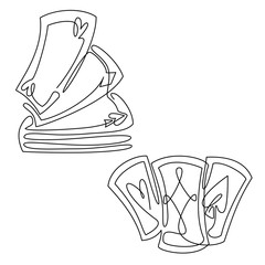 Fortune telling, divination isolated play cards for mystic sphere, shop. Witch store. Idea Taromancy, esoteric, occult books, presentation, website. Furtive telling, vector illustration.