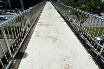 View of an empty overpass