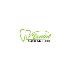 logo letter detal with tooth handrawing for design vector