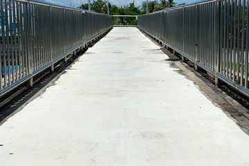Fototapeta premium View of an empty overpass