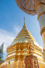 Wat Phrathat Doi Suthep Chang Mai, Thailand.