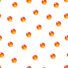 Red caviar random pattern