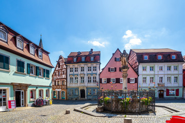 Altstadt von Bay Windsheim, Bayern, Deutschland 