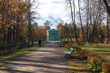 Venus Pavilion, or Trellazh, is a pavilion in the Gatchina Palace Park, located at the tip of the island of Love