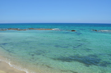 beach and sea, Mediterranean Sea, Cyprus