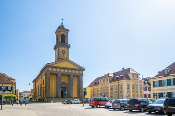 Sankt Ludwig Kirche, Ansbach, Bayern, Deutschland 