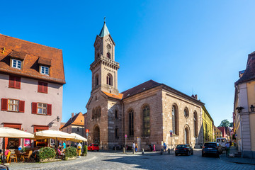 Sankt Pauls Kirche, Dinkelsbühl, Bayern, Deutschland 