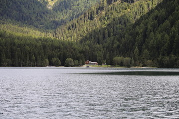 Fototapeta na wymiar Il Lago d' Anterselva - Dolomiti - Trentino A. Adige