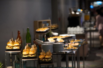 Breakfast buffet For the party or Conference in the hotel.