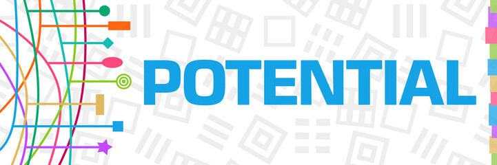 Potential Colorful Left Curves Symbols 