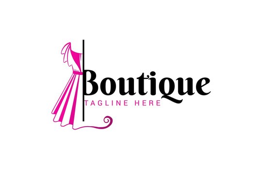 fashion boutique logo template