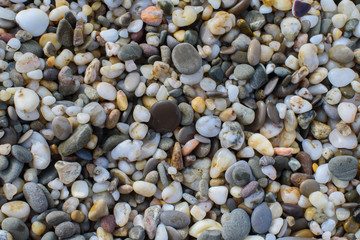 Stones on the Black Sea. The photo. Texture.