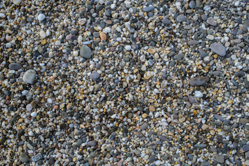 Stones on the Black Sea. The photo. Texture.