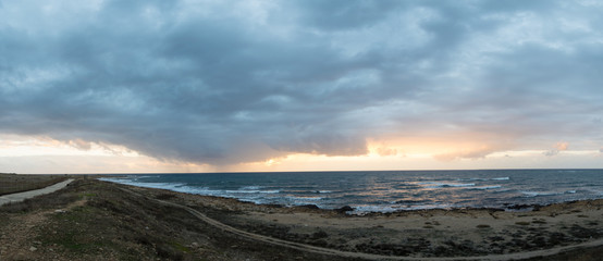 Obraz premium sunset over the sea