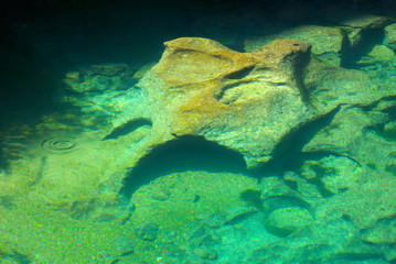 Fototapeta premium Water in cave.