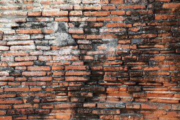 Old brick wall for background