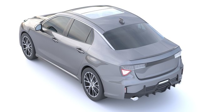 Modern Sedan CAR Render