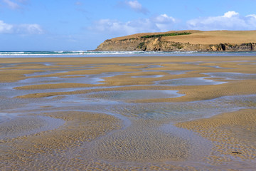 Surat Bay Beach & Estuary, Catlins coast, New Zealand
