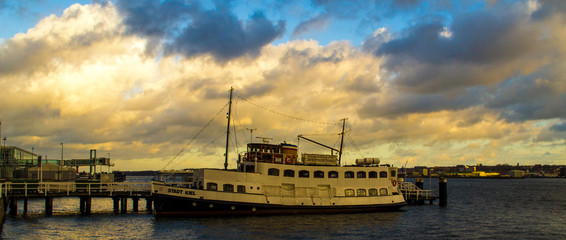 Schiff in der Förde
