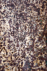 Old rusty metal backdrop