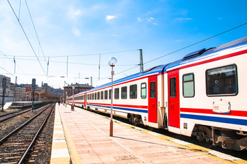 Obraz premium Sirkeci railway station, İstanbul, Turkey.