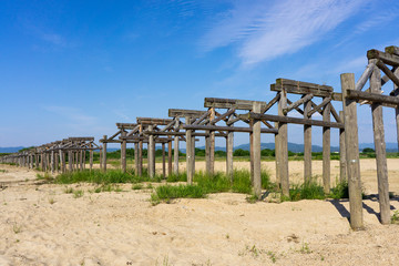 修復前の京都ながれ橋