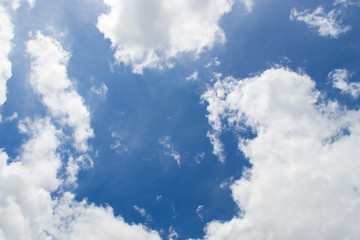 Sky with clouds for the background